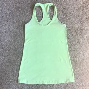 Bright Green Lululemon Racerback Tank Top 🍋